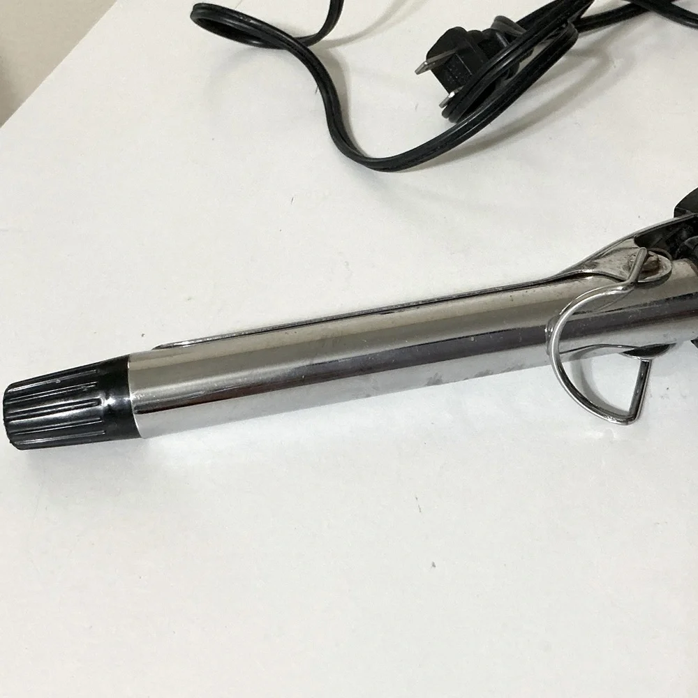 Revlon Black and Silver Curling Iron 3/4”